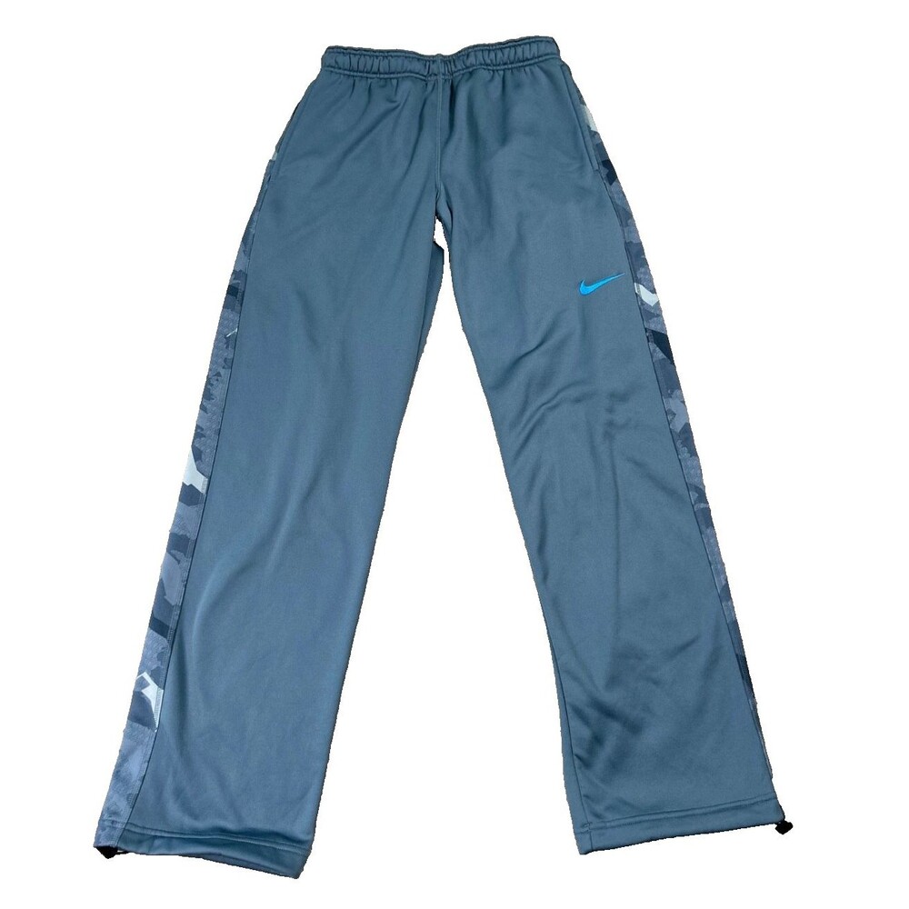 Nike Men's Therma-FIT Training Sweatpants Medium (30x34) Gray Camouflage